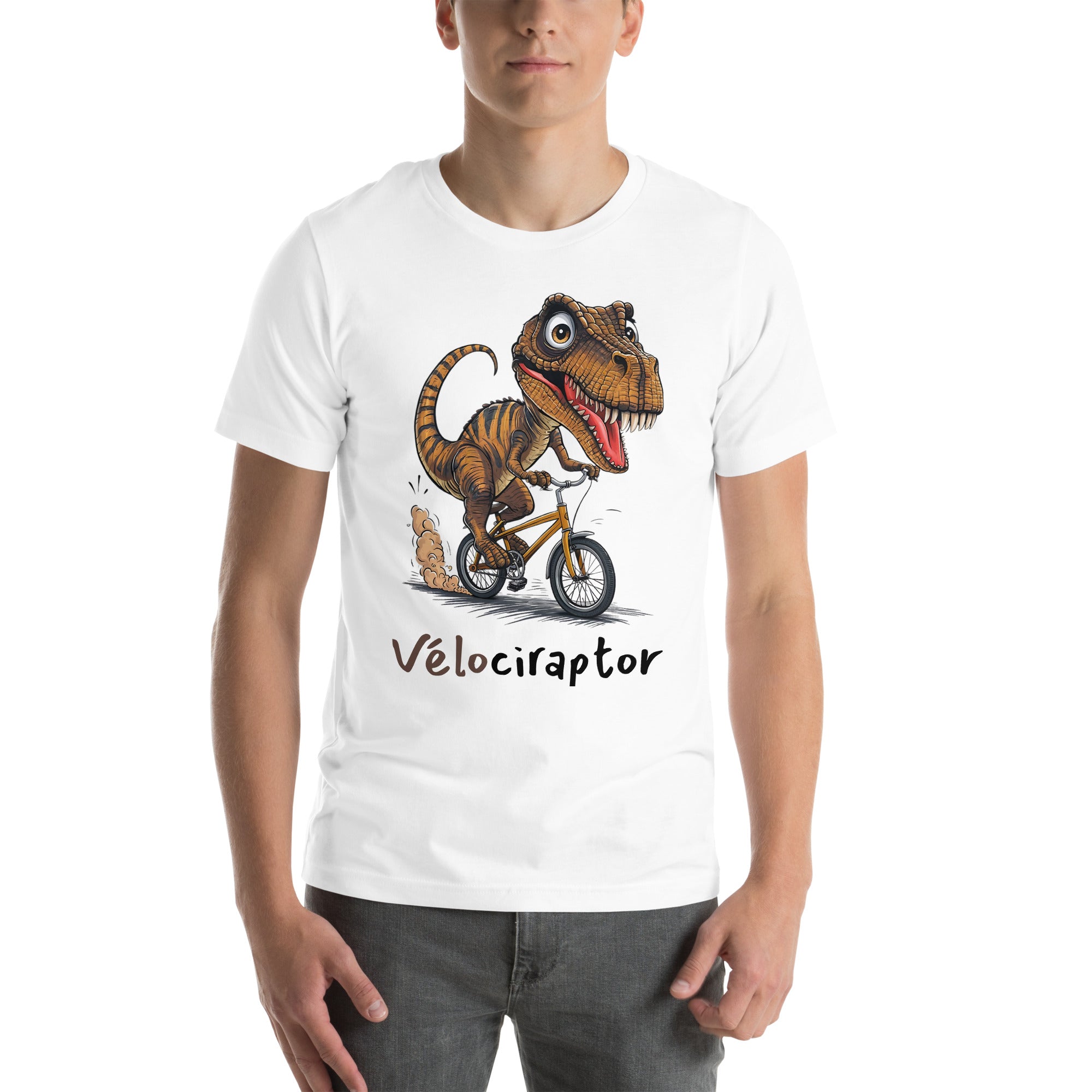 T-shirt unisexe Dinosaure Vélociraptor