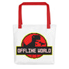 Tote bag Offline World