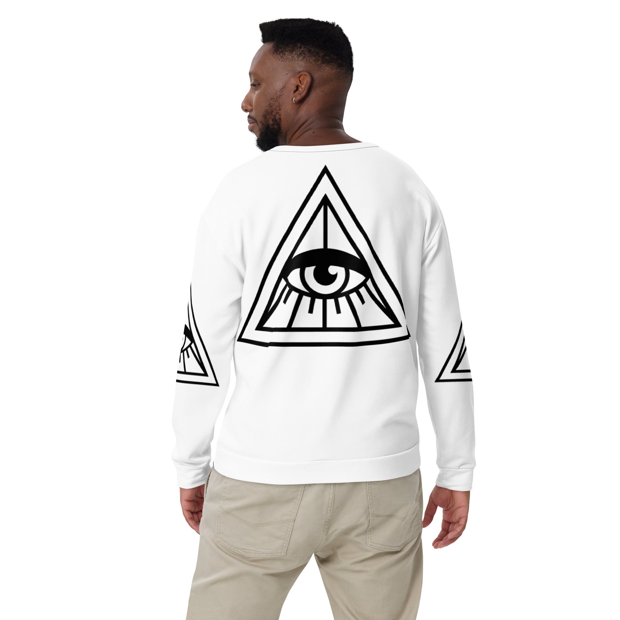 Sweat-Shirt Unisexe Oeil Pyramide