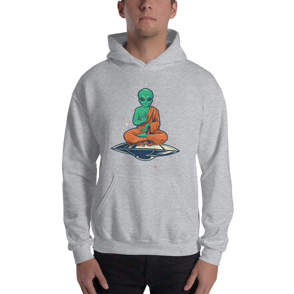 Sweat à capuche Alien Buddha