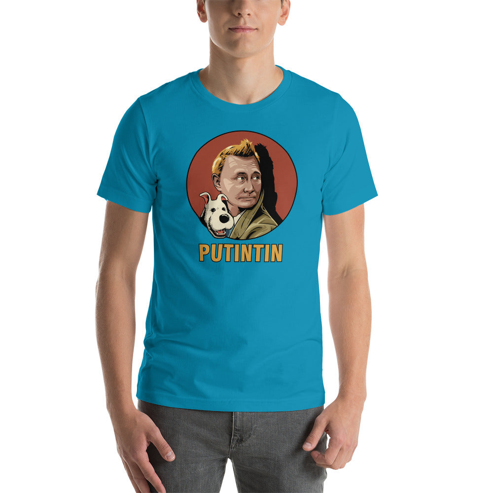 T-shirt Putintin Unisexe à Manches Courtes