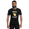 T-shirt Papa au Rhum (Lettrage blanc)