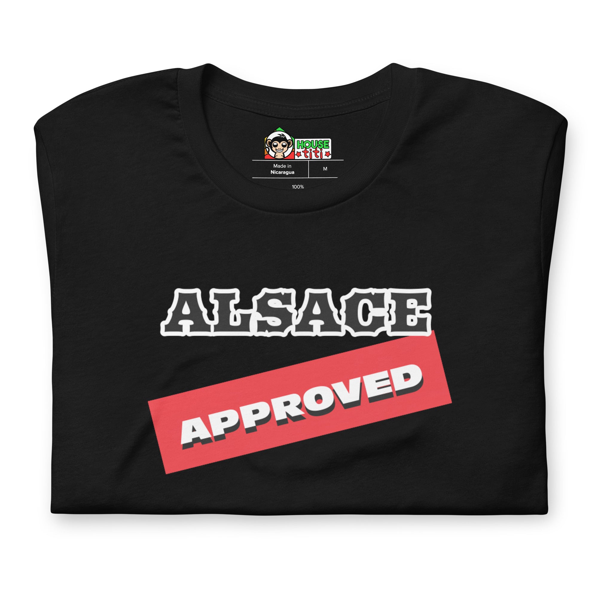 T-shirt unisexe Alsace Approved