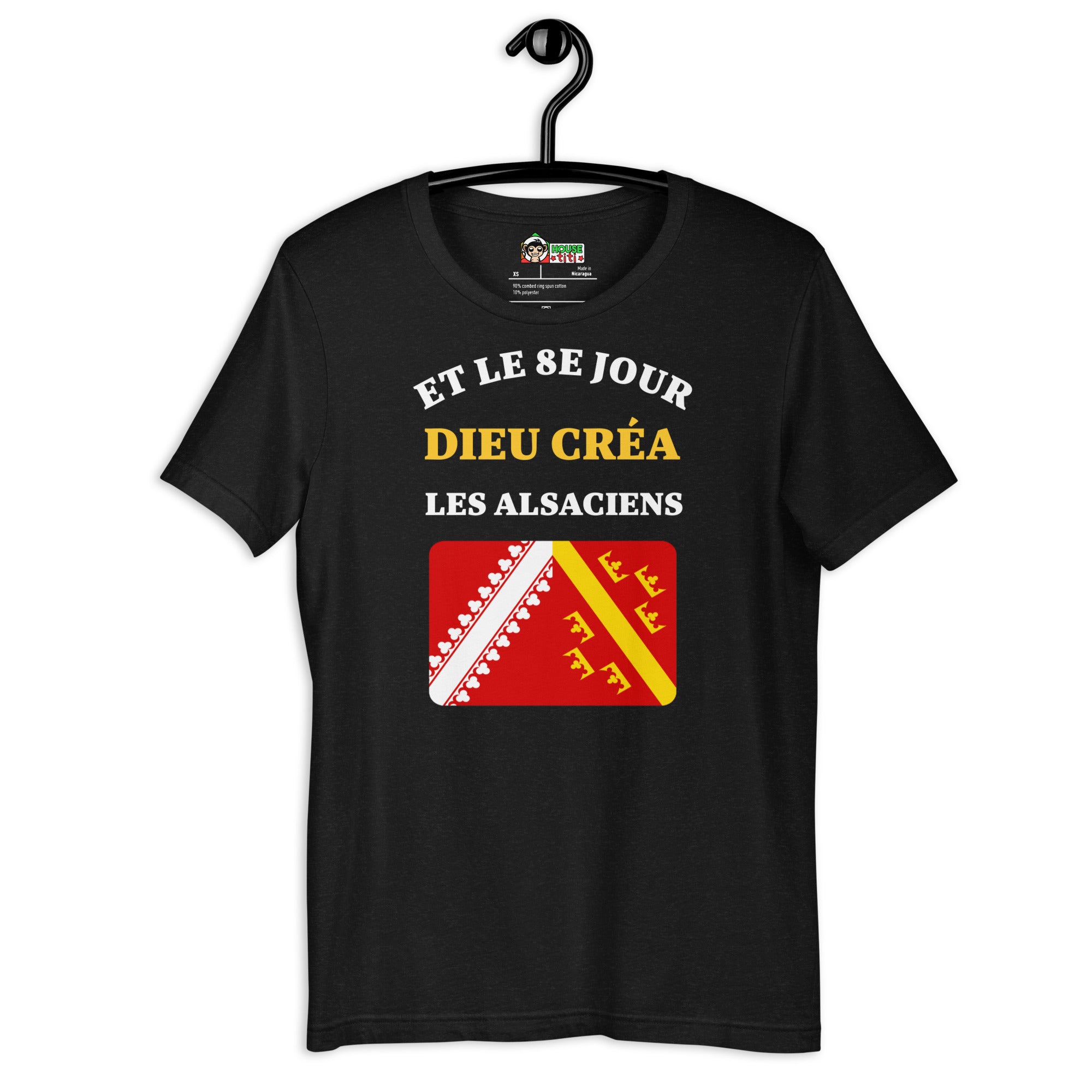 T-shirt unisexe Et Le 8E Jour (Lettrage clair)