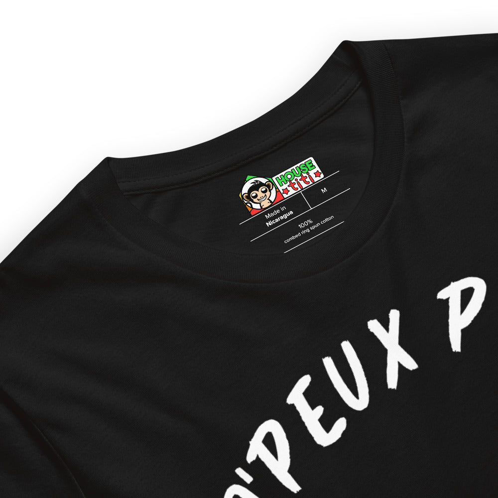T-Shirt J'Peux Pas J'ai Muscu (Lettrage blanc)