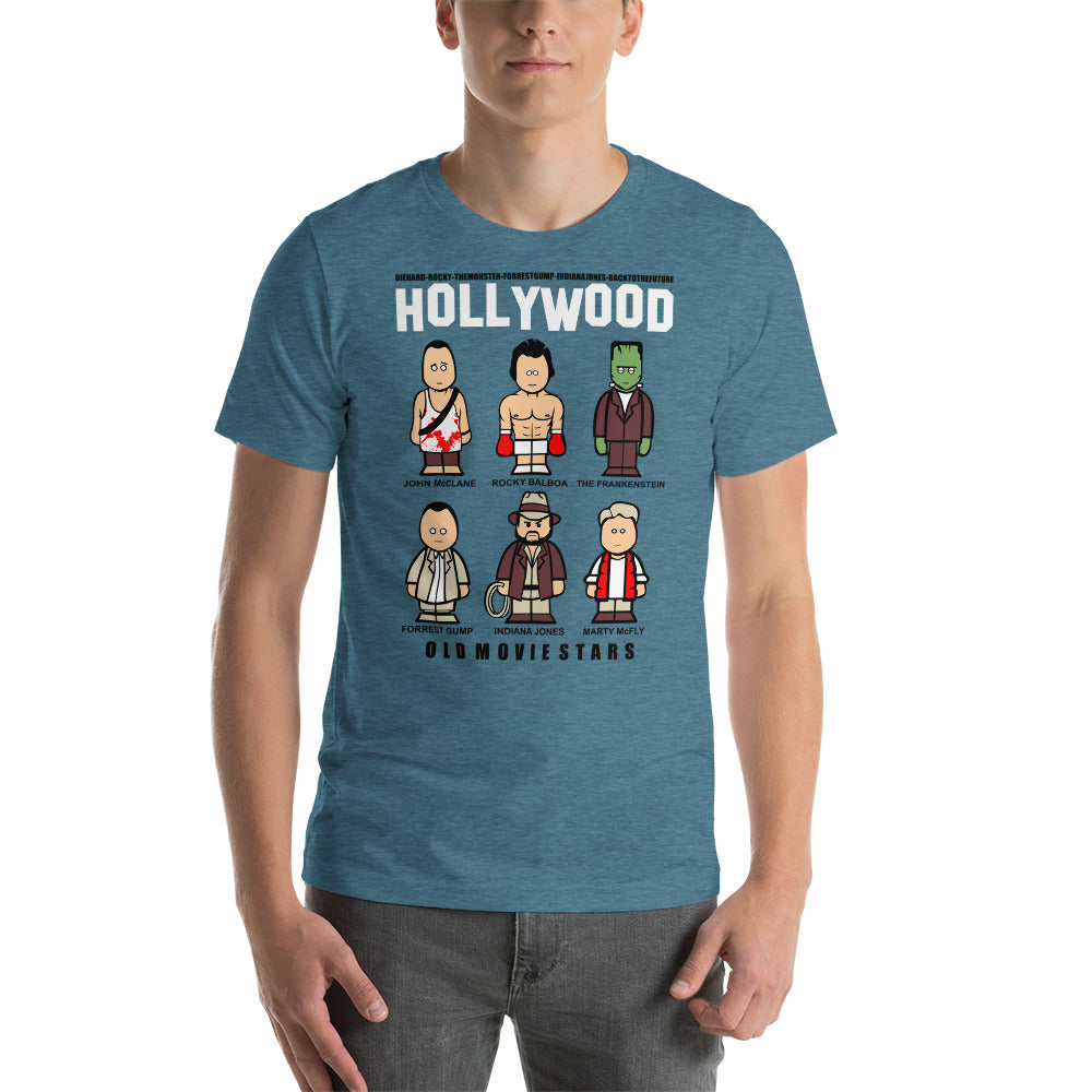 T-shirt Hollywood Unisexe à Manches Courtes