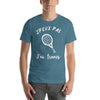 T-Shirt unisexe J'Peux Pas J'ai Tennis (Lettrage blanc)