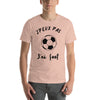 T-Shirt unisexe J'Peux Pas J'ai Foot (Lettrage noir)