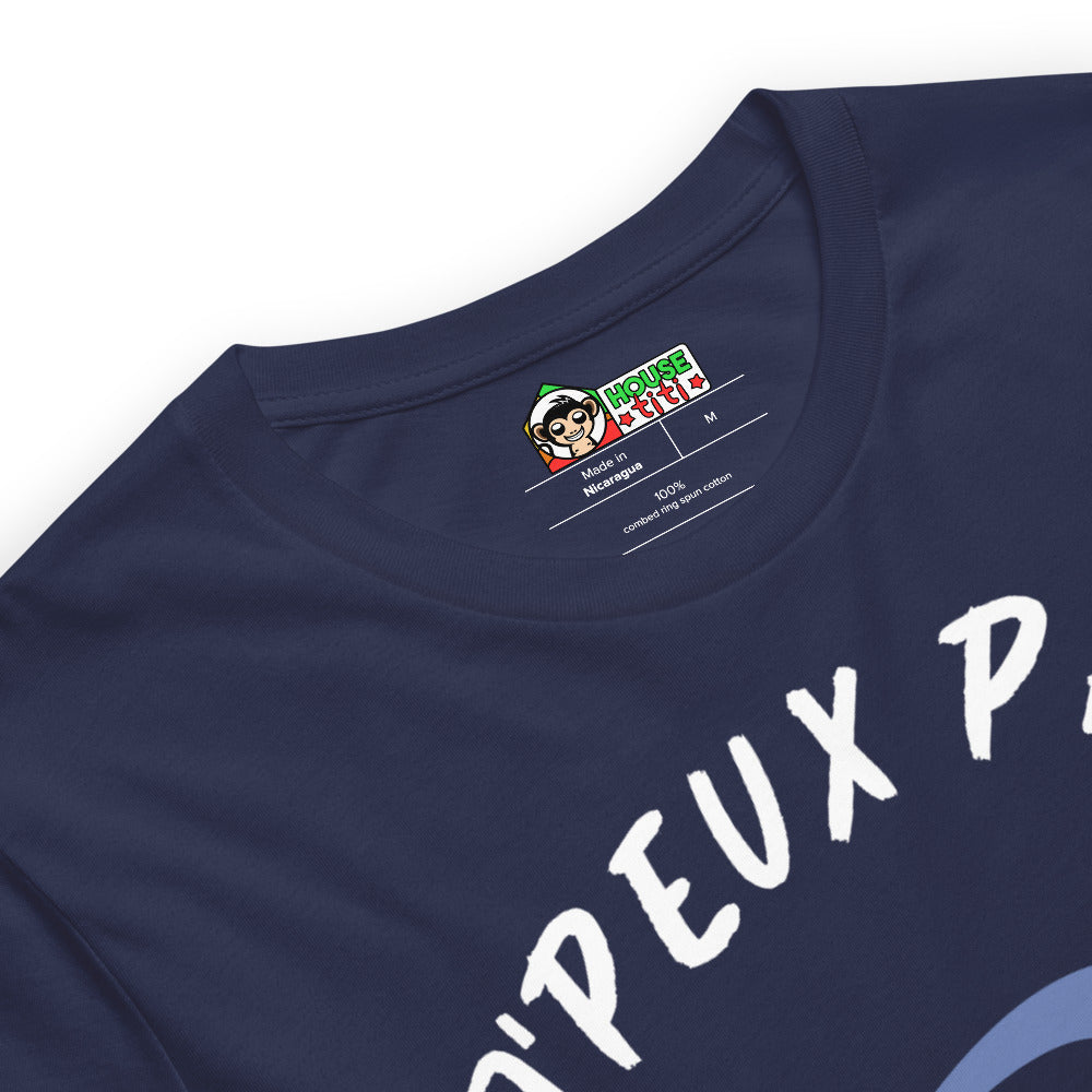 T-Shirt J'Peux Pas J'ai Vélo (Lettrage blanc)