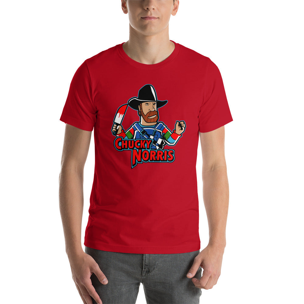 T-shirt Chucky Norris Unisexe à Manches Courtes