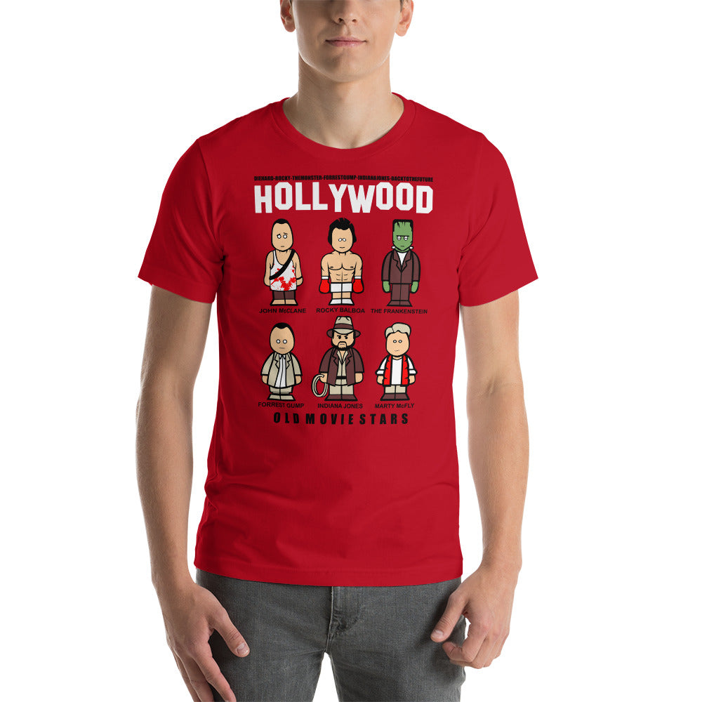 T-shirt Hollywood Unisexe à Manches Courtes