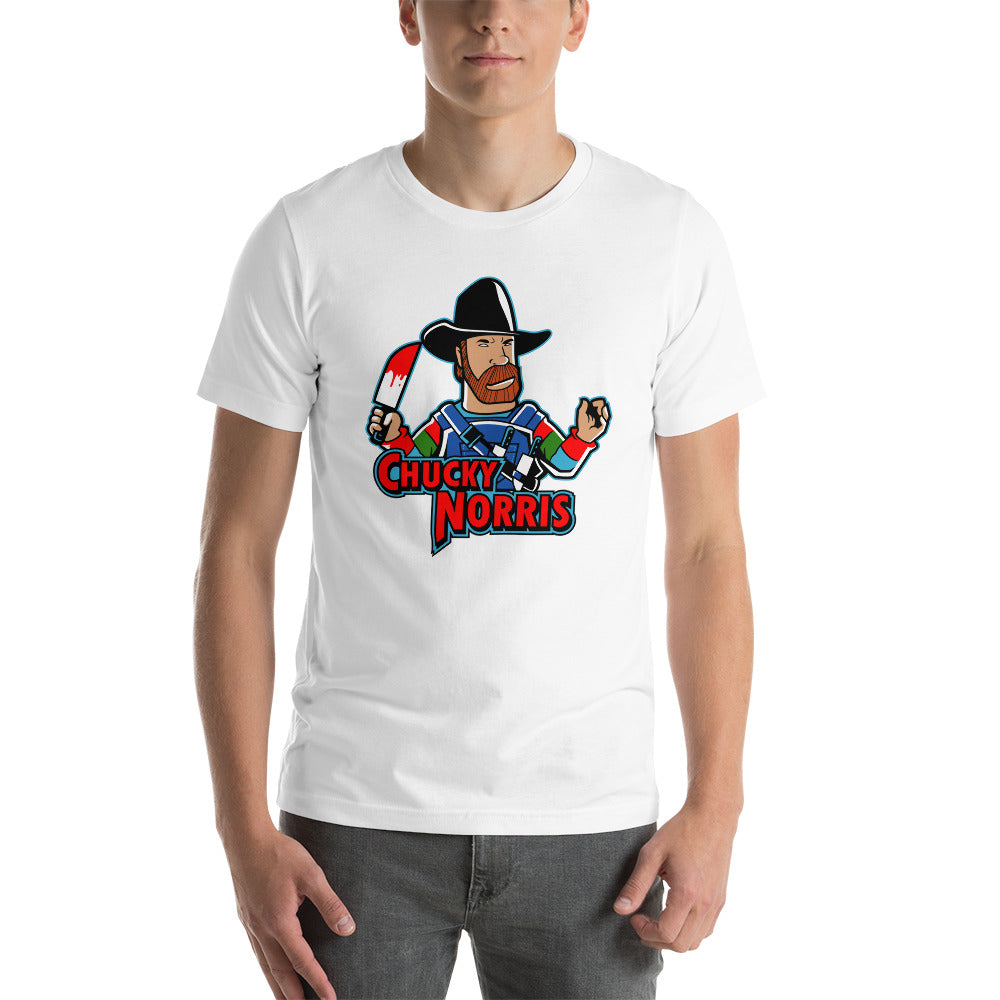 T-shirt Chucky Norris Unisexe à Manches Courtes