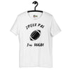 Charger l&#39;image dans la visionneuse de la galerie, T-Shirt unisexe J&#39;Peux Pas J&#39;ai Rugby (Lettrage noir)