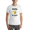 Charger l&#39;image dans la visionneuse de la galerie, T-shirt unisexe Papa au Rhum (Lettrage noir)