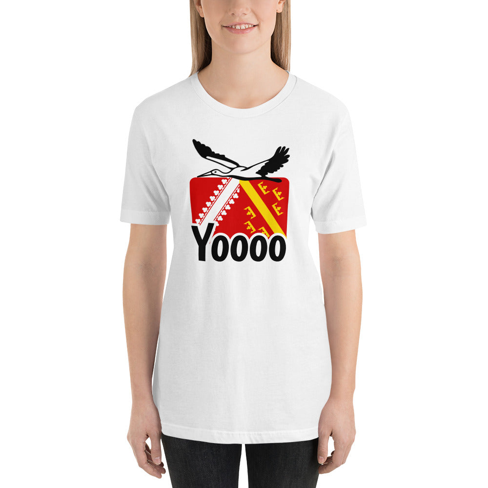 T-shirt unisexe Yoooo (Alsace)