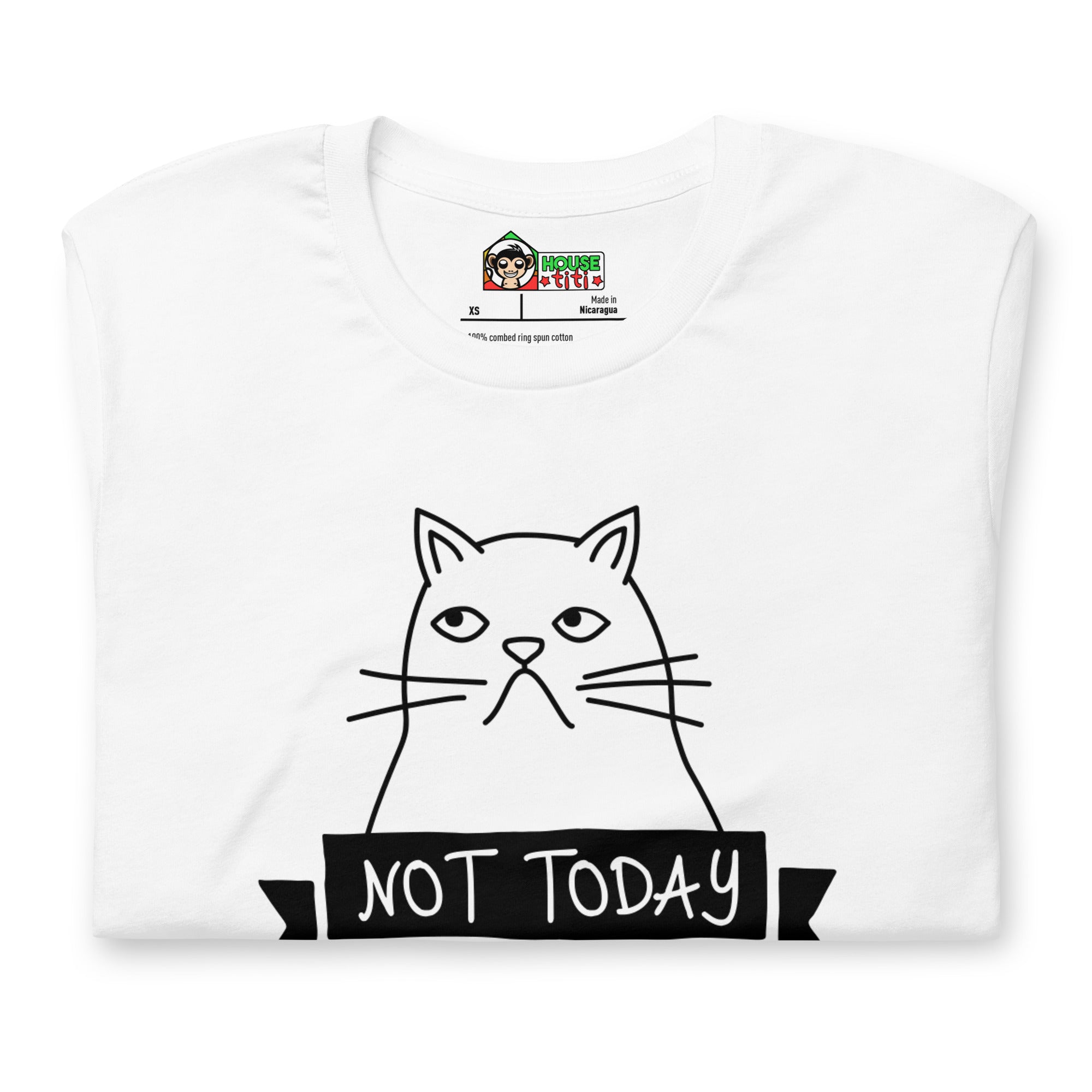 T-shirt unisexe Chat Not Today
