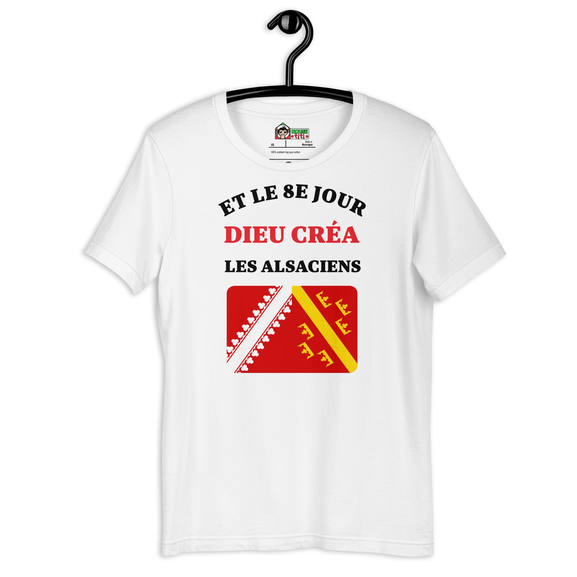 T-shirt unisexe Et Le 8E Jour (Lettrage foncé)