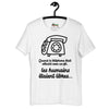 Charger l&#39;image dans la visionneuse de la galerie, T-shirt unisexe Quand le téléphone était attaché (Lettrage foncé)