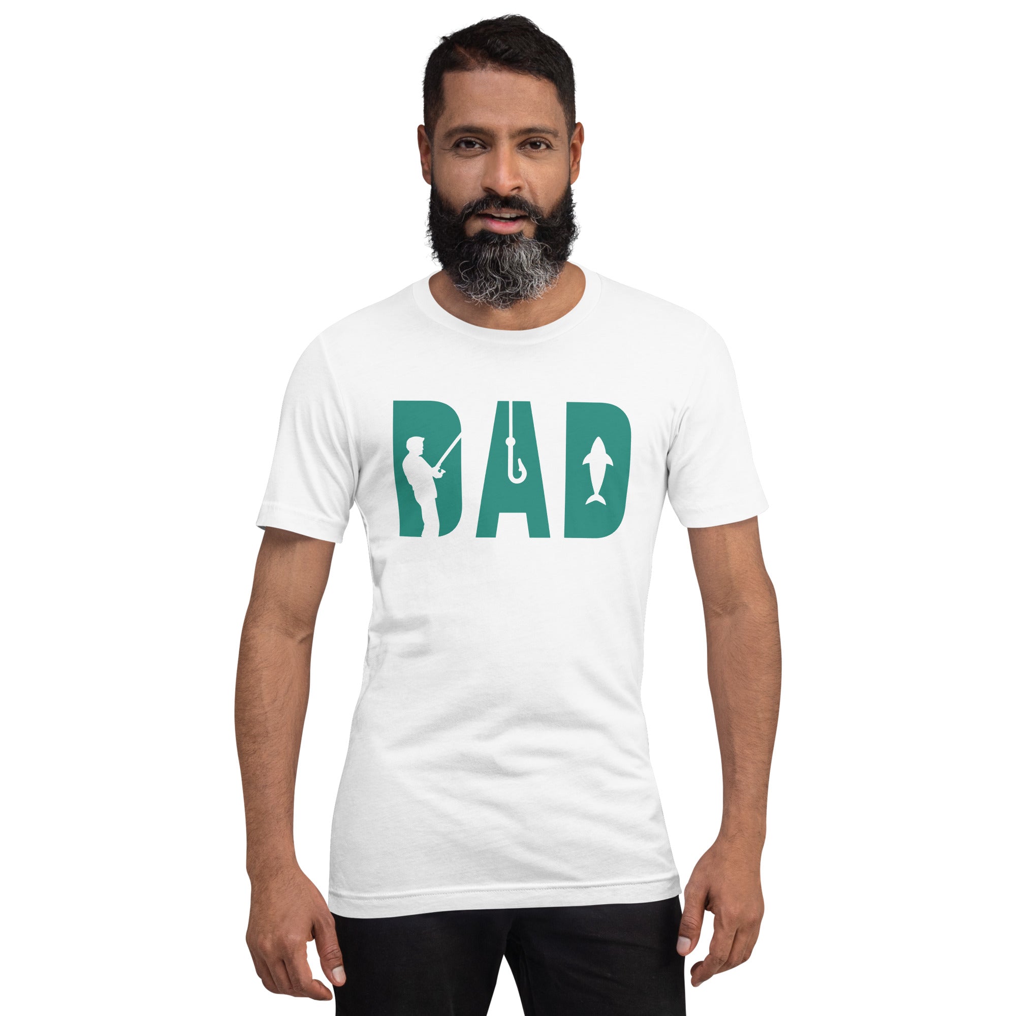 T-shirt unisexe Dad (Papa pêcheur)