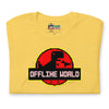 T-shirt Offline World Unisexe à Manches Courtes