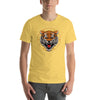 Charger l&#39;image dans la visionneuse de la galerie, T-Shirt à manches courtes unisexe Tête de Tigre Géométrique
