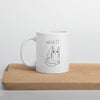 Charger l&#39;image dans la visionneuse de la galerie, Mug Blanc Brillant Cat What
