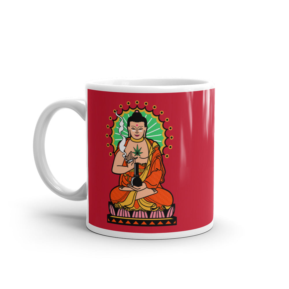 Mug Blanc Brillant High Buddha
