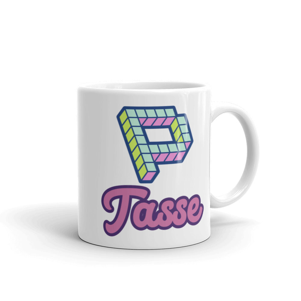 Mug Blanc Brillant P Tasse