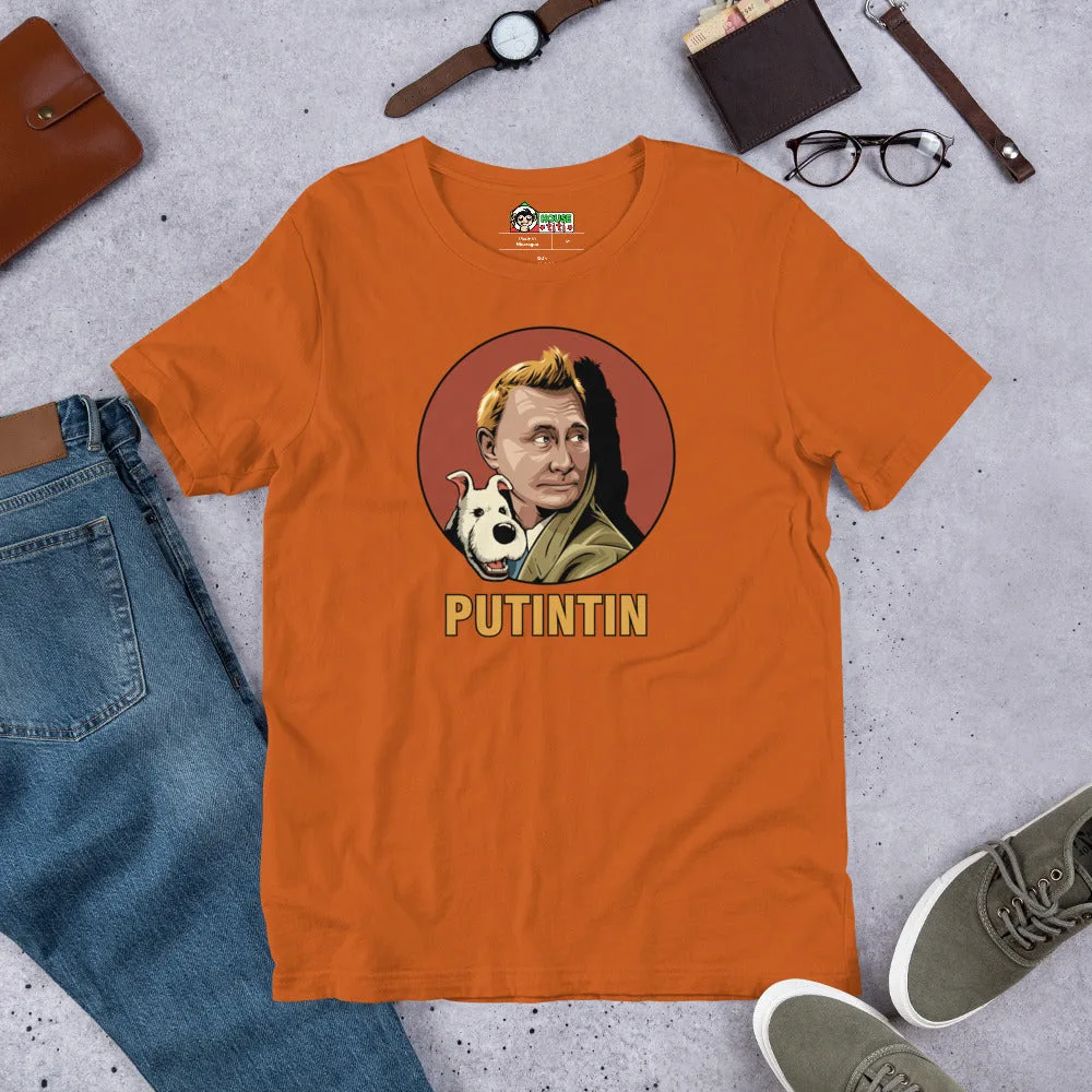 T-shirt Putintin Unisexe à Manches Courtes – Image 4