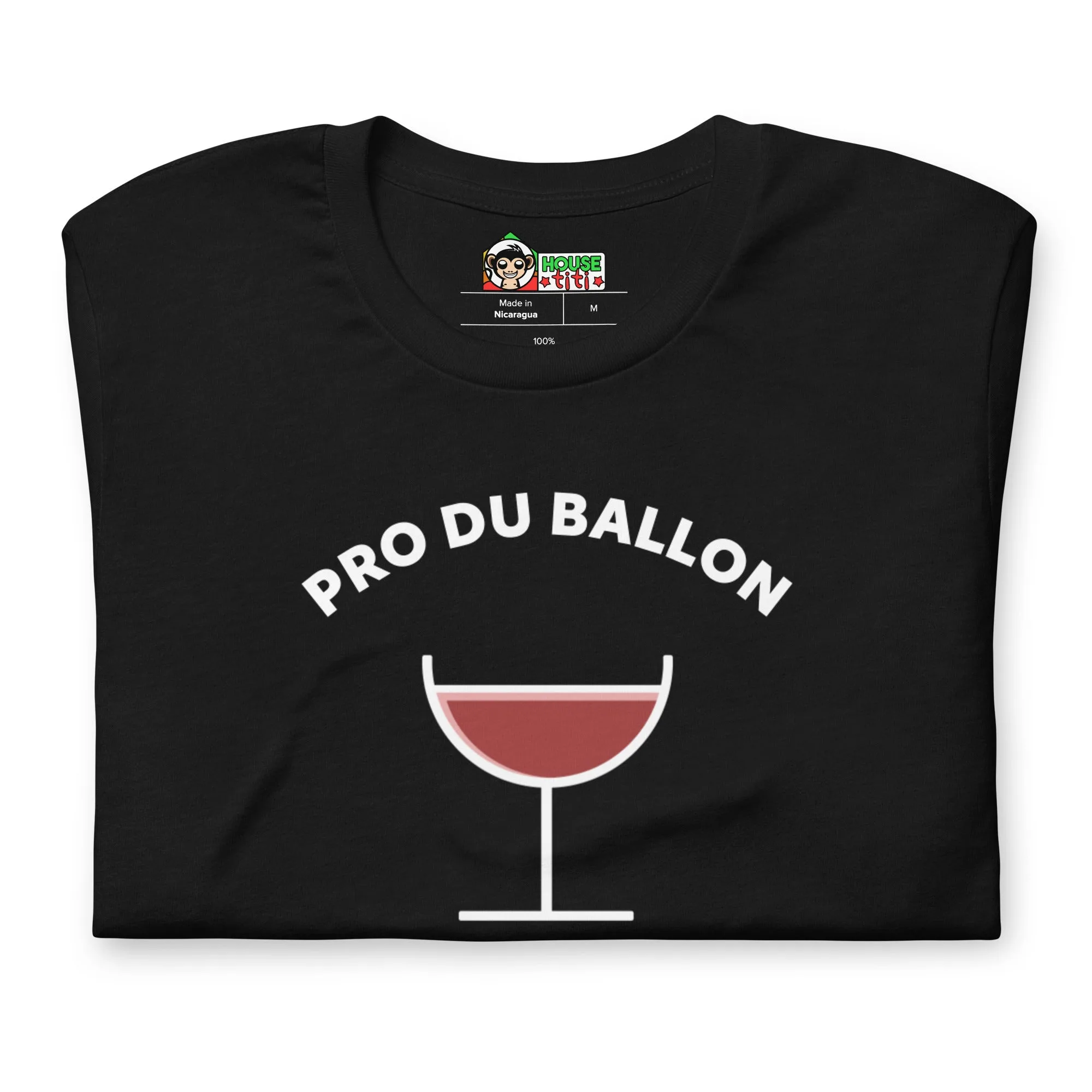 T-shirt unisexe Pro du Ballon (Lettrage blanc) – Image 8