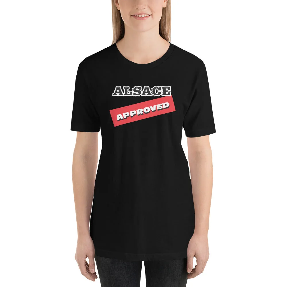 T-shirt unisexe Alsace Approved – Image 2