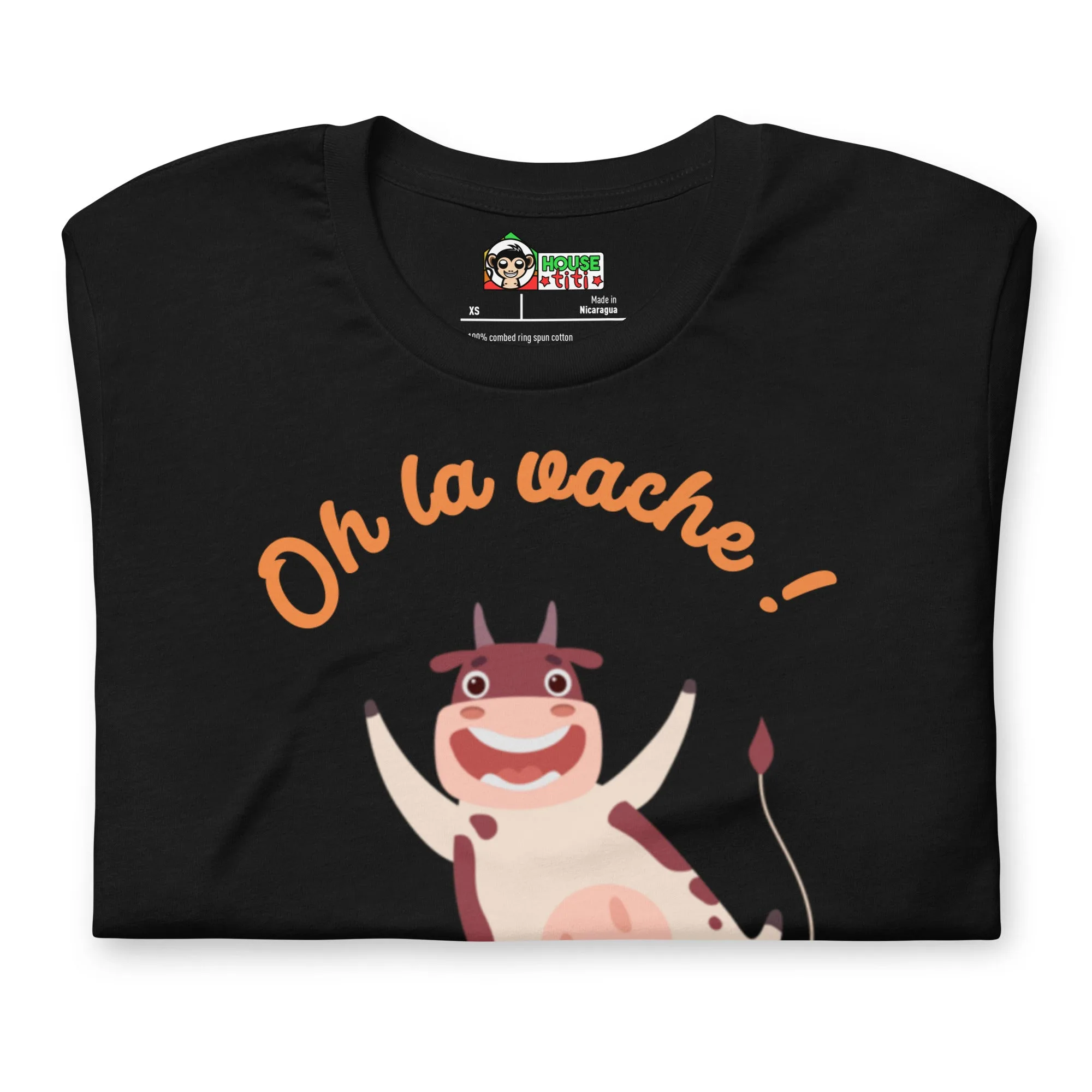 T-shirt unisexe Oh la vache ! – Image 6
