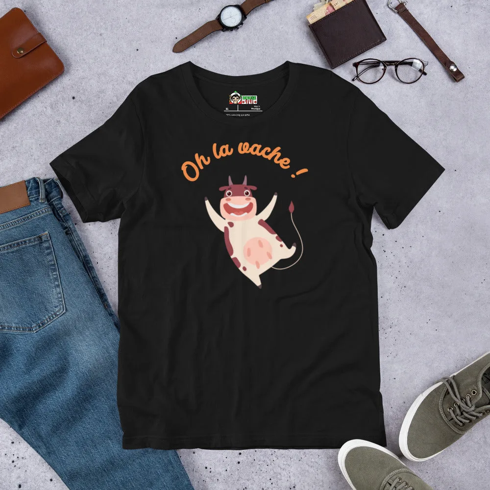 T-shirt unisexe Oh la vache ! – Image 8