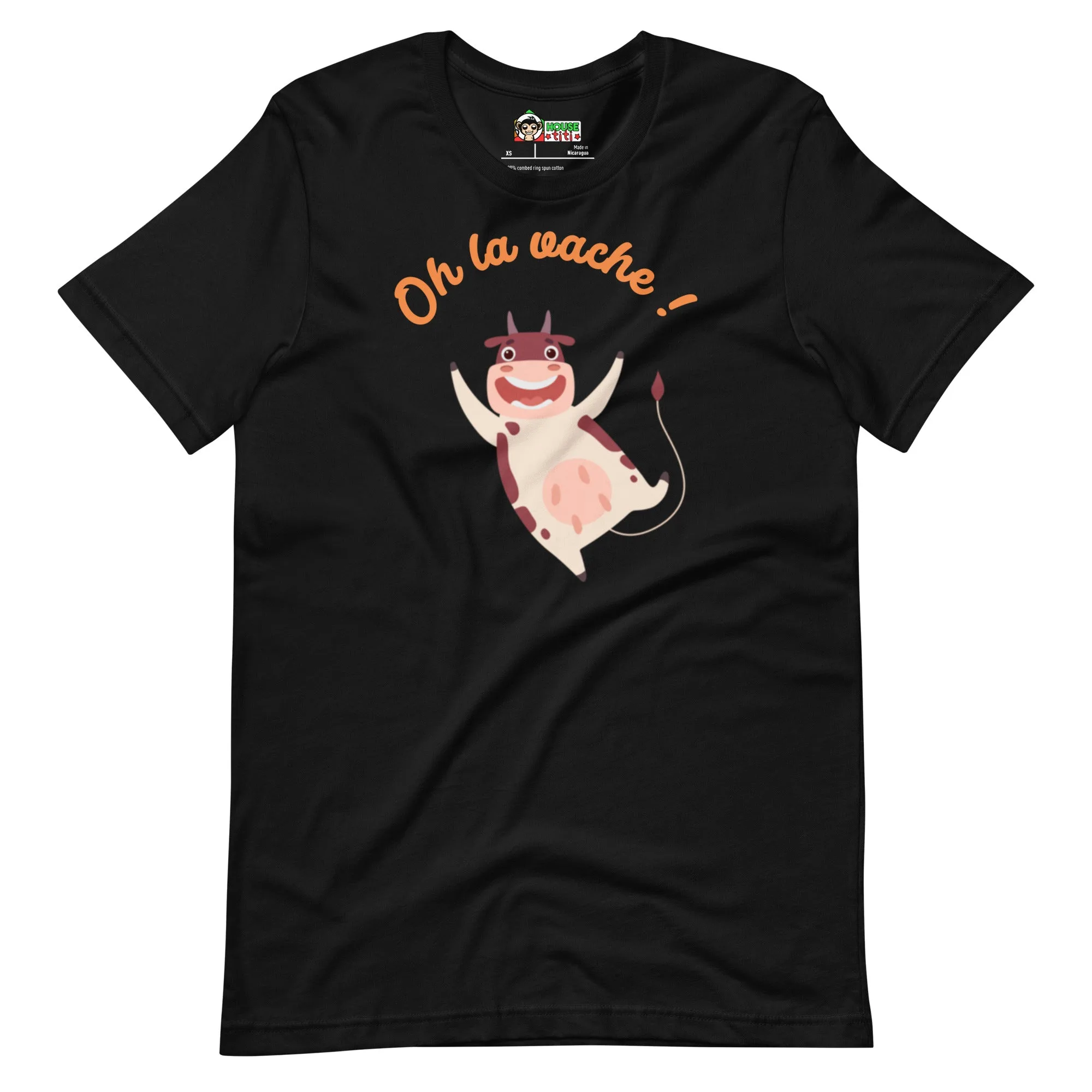 T-shirt unisexe Oh la vache ! – Image 7