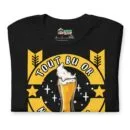 T-shirt unisexe Tout Bu Or Not To Bu (Lettrage clair)
