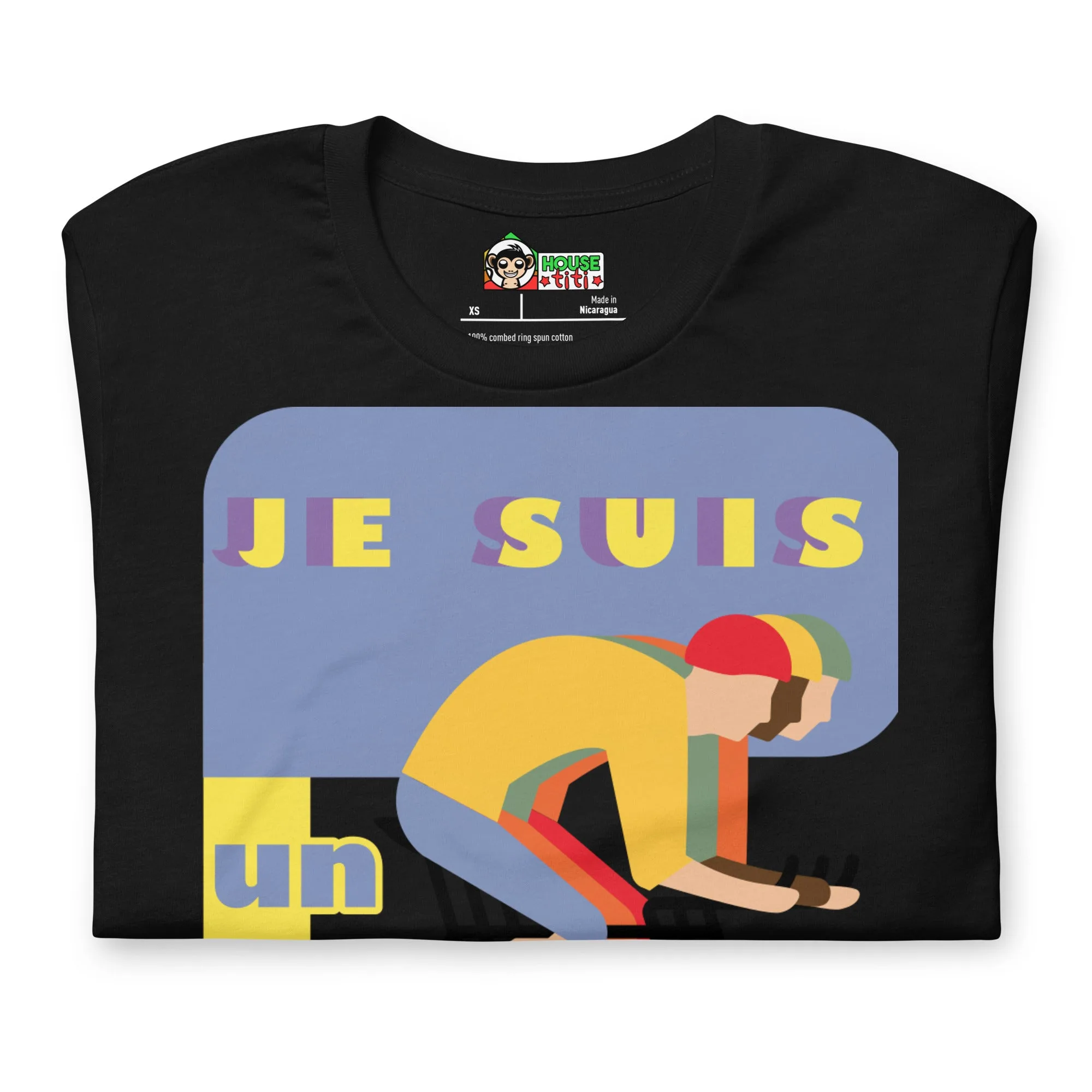 T-shirt unisexe Je Suis Un Cyclopathe – Image 3