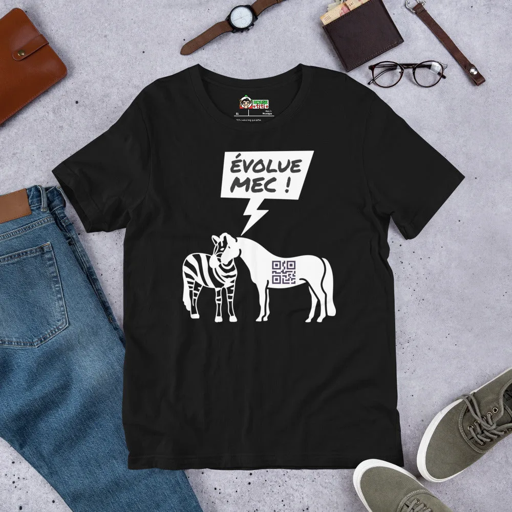 T-shirt unisexe Evolue Mec – Image 8