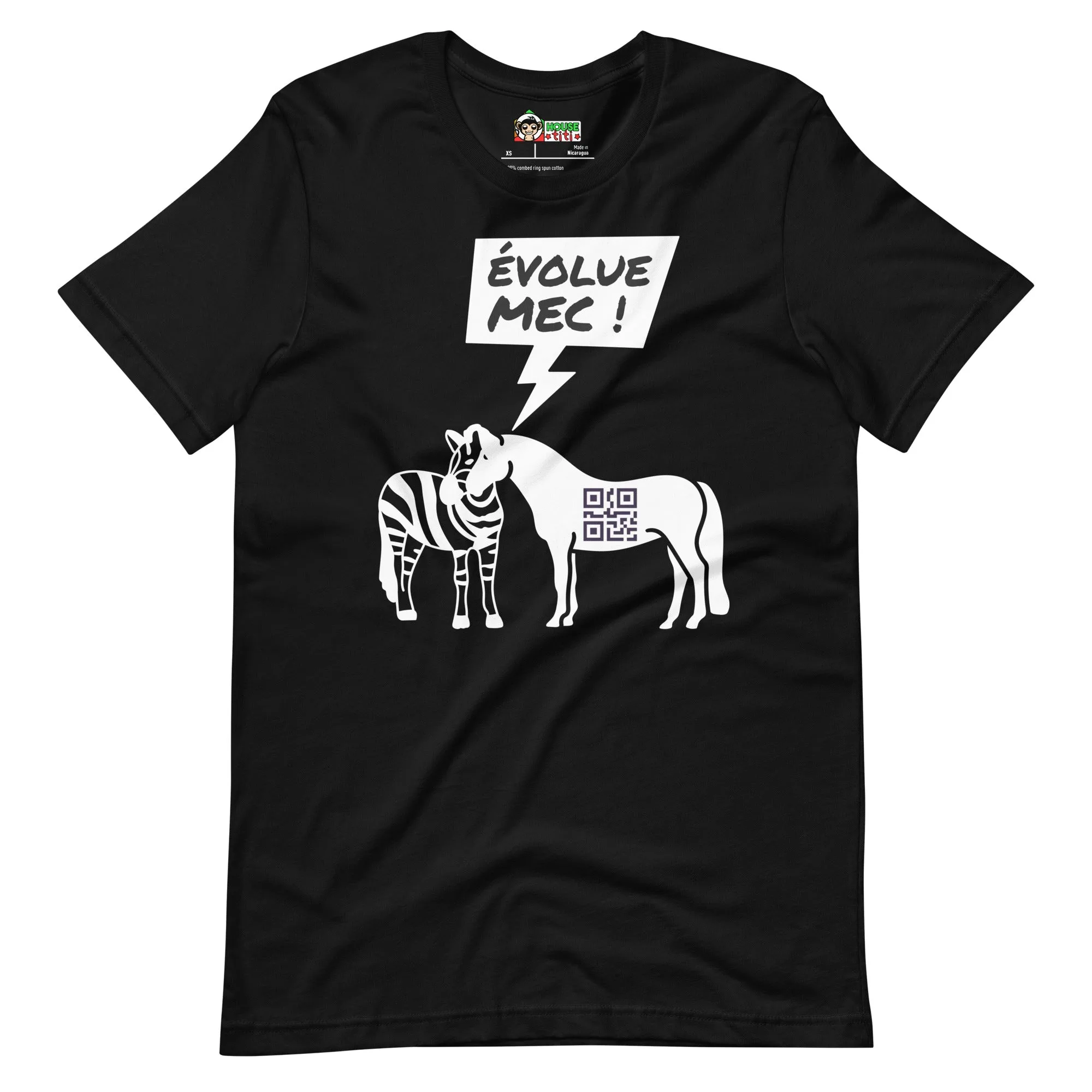 T-shirt unisexe Evolue Mec – Image 6