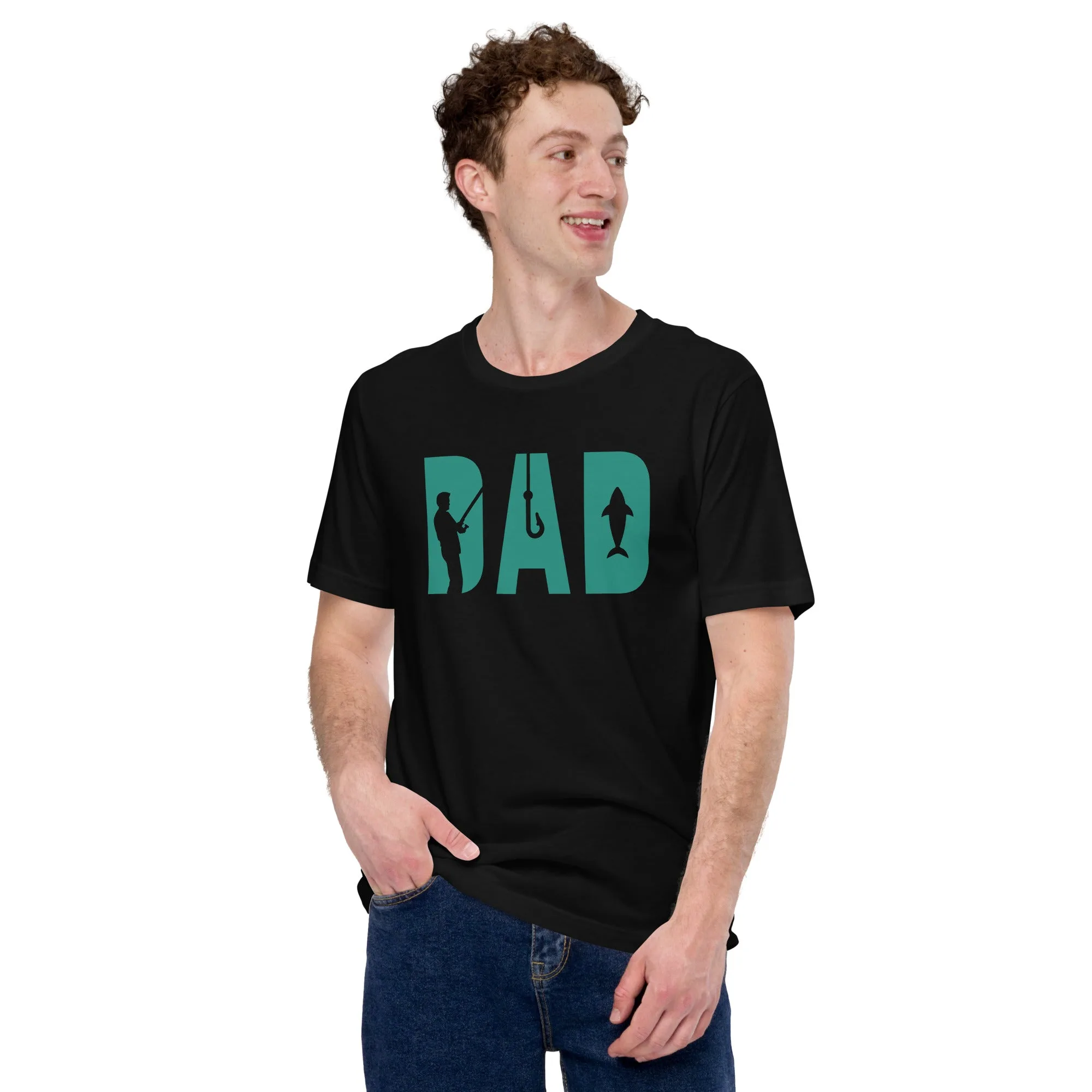 T-shirt unisexe Dad (Papa pêcheur) – Image 3