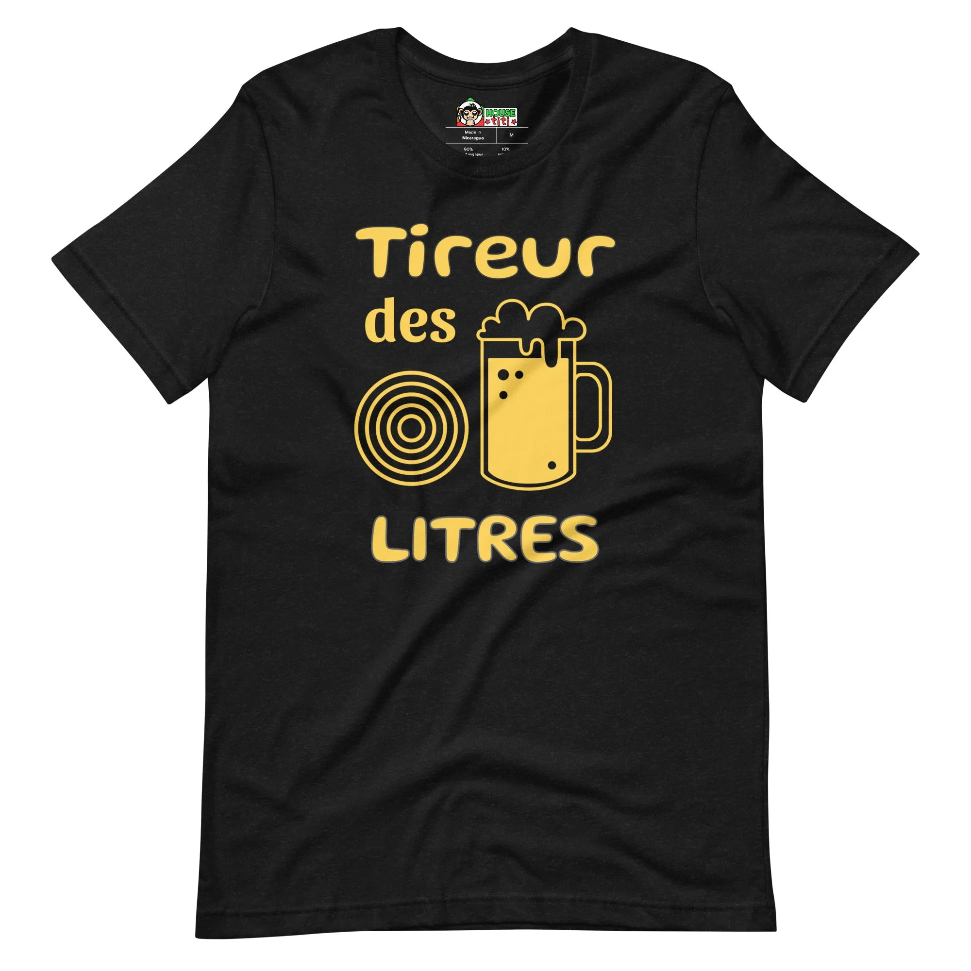 T-shirt unisexe Tireur des Litres – Image 4