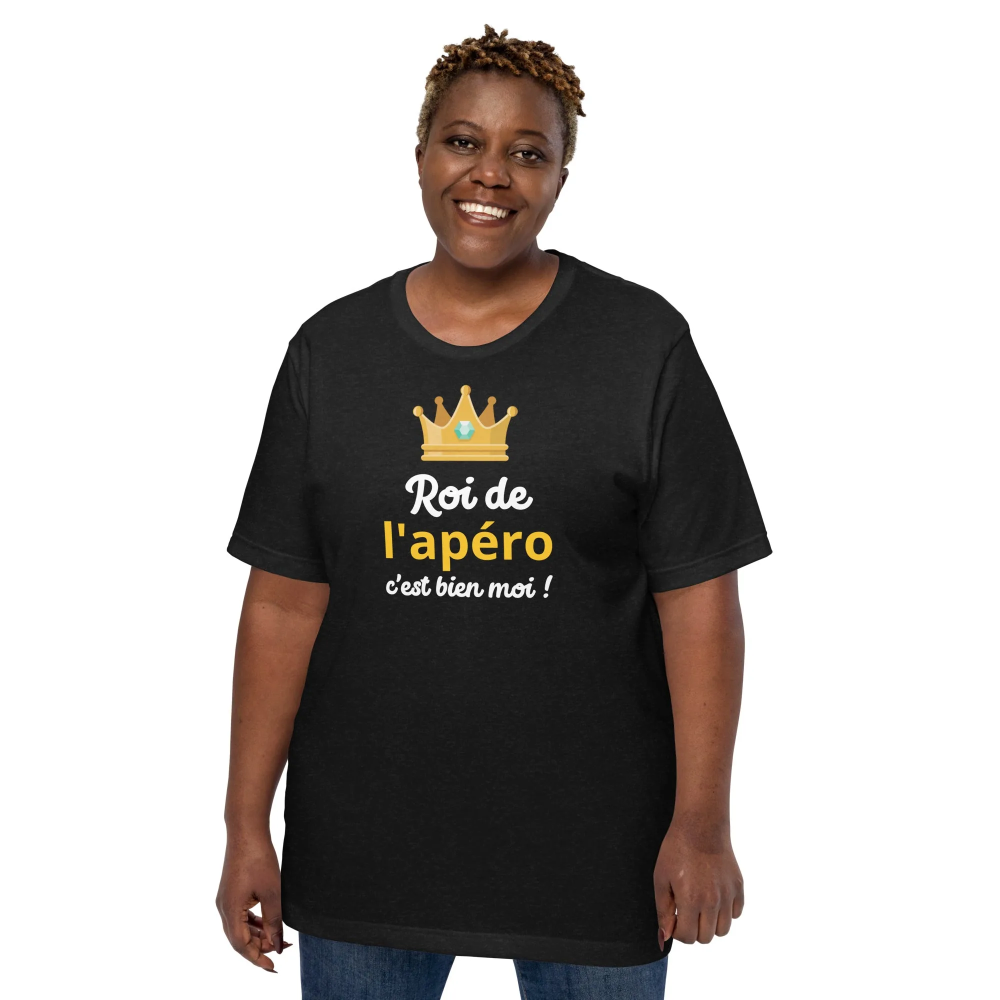 T-shirt unisexe Roi de l'Apéro C'est Bien Moi – Image 2