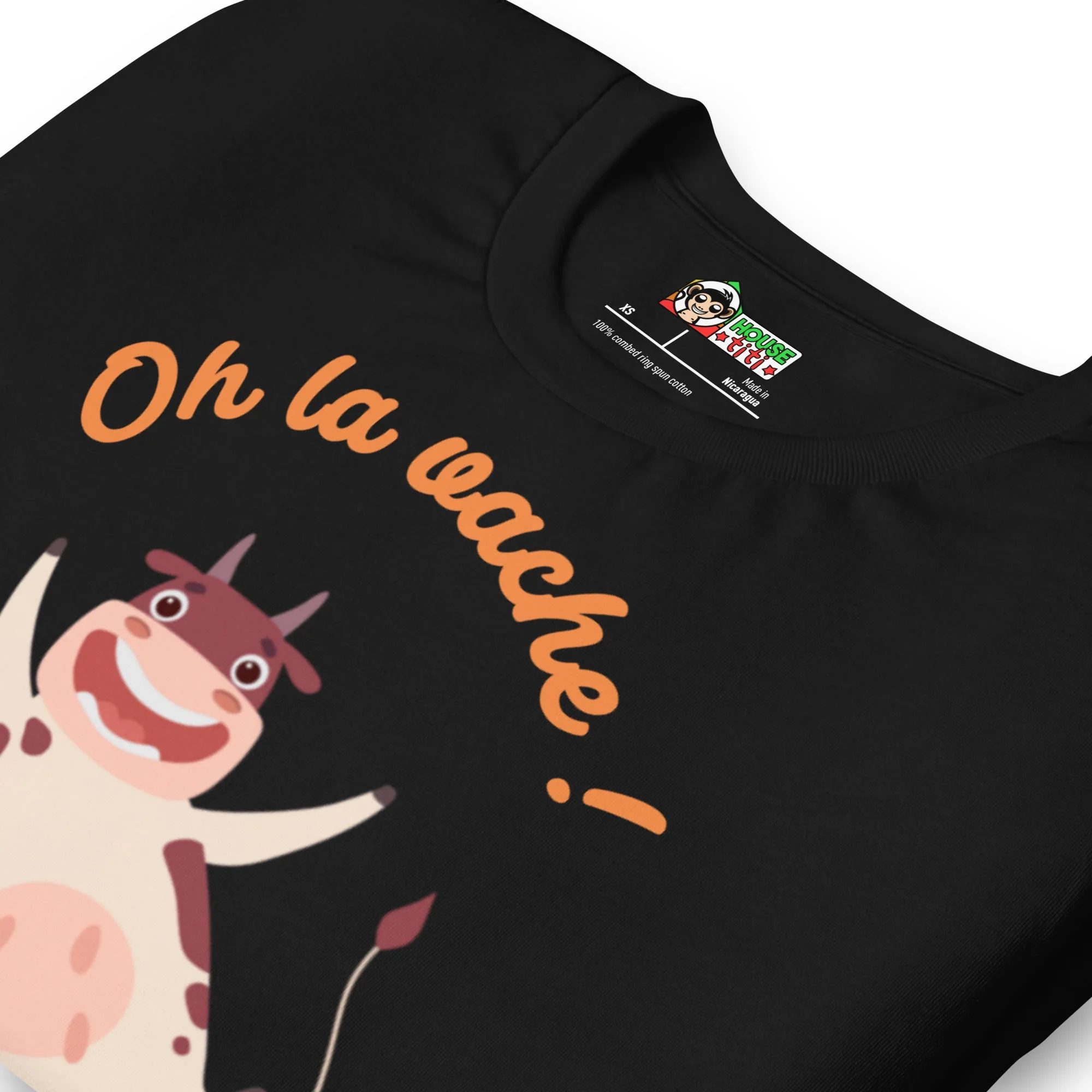 T-shirt unisexe Oh la vache ! – Image 5