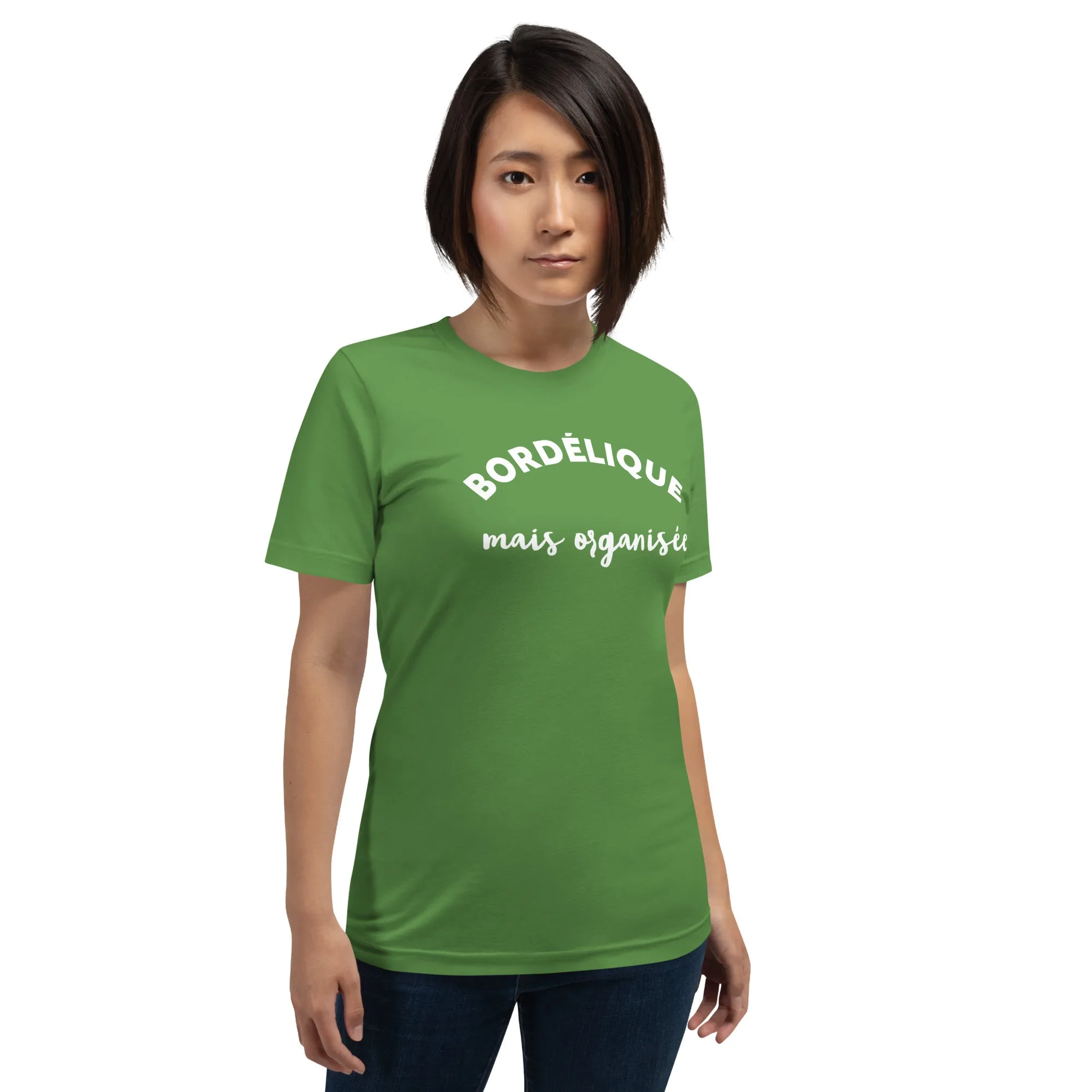 T-shirt Bordélique Mais Organisée (Lettrage clair) – Image 16