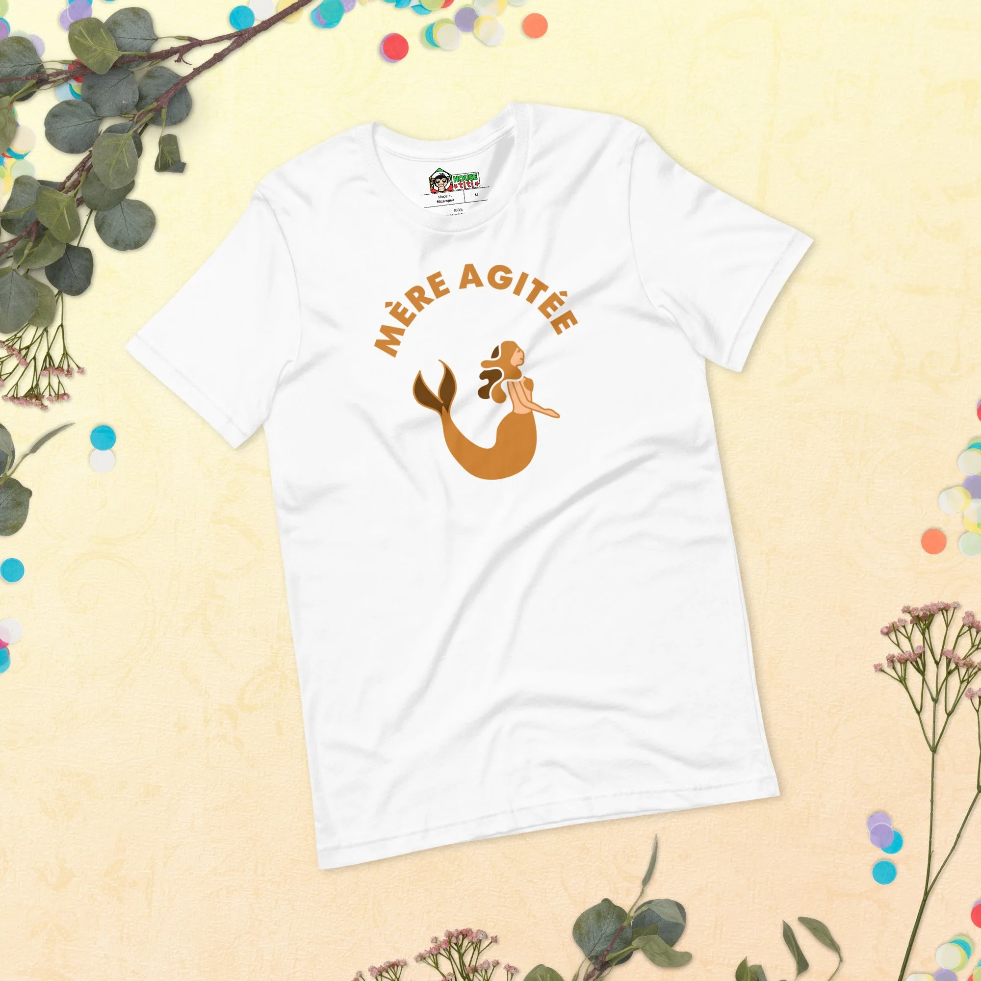 T-shirt unisexe Mère Agitée – Image 5
