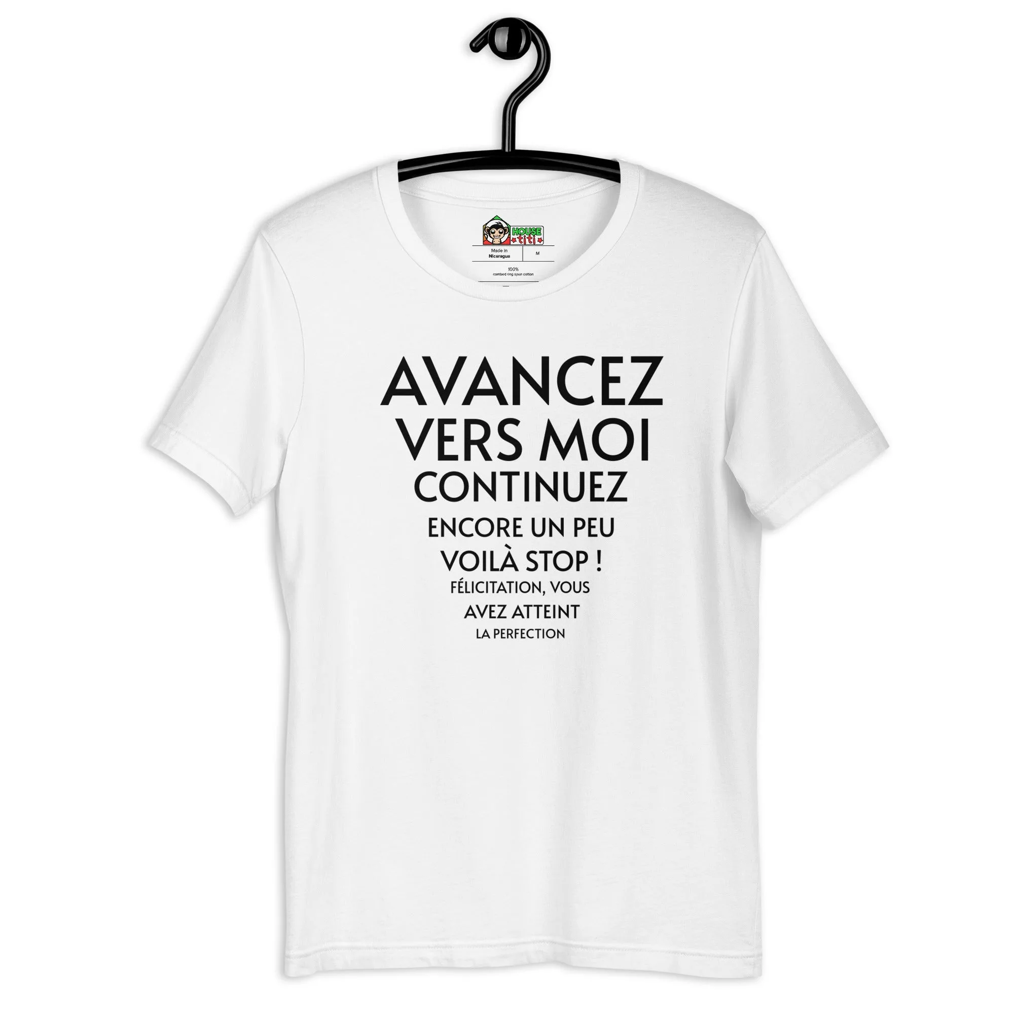 T-shirt unisexe Avancez vers moi – Image 5