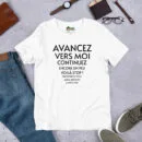 T-shirt unisexe Avancez vers moi