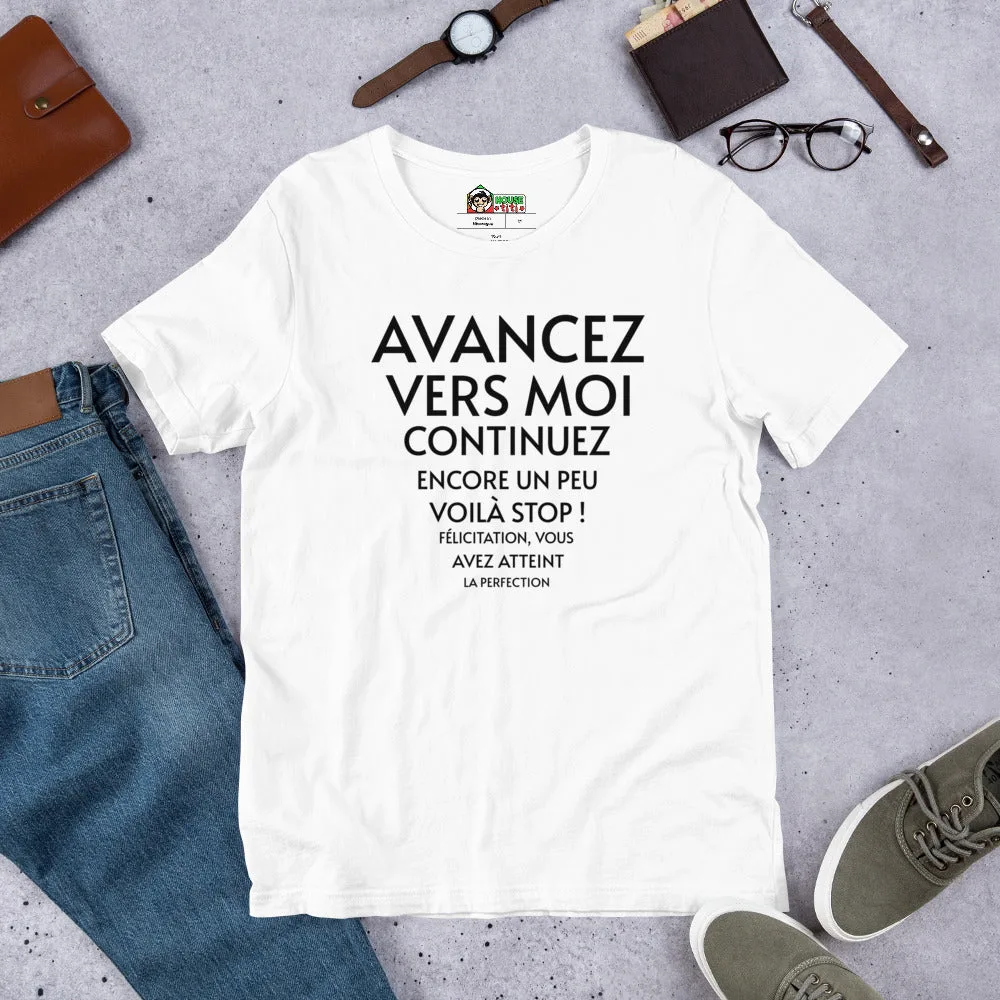 T-shirt unisexe Avancez vers moi – Image 4