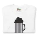 T-shirt Unisexe Code Bar (Lettrage foncé)