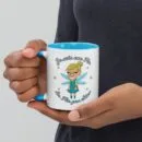 Mug à Intérieur Coloré Fée pas Chier