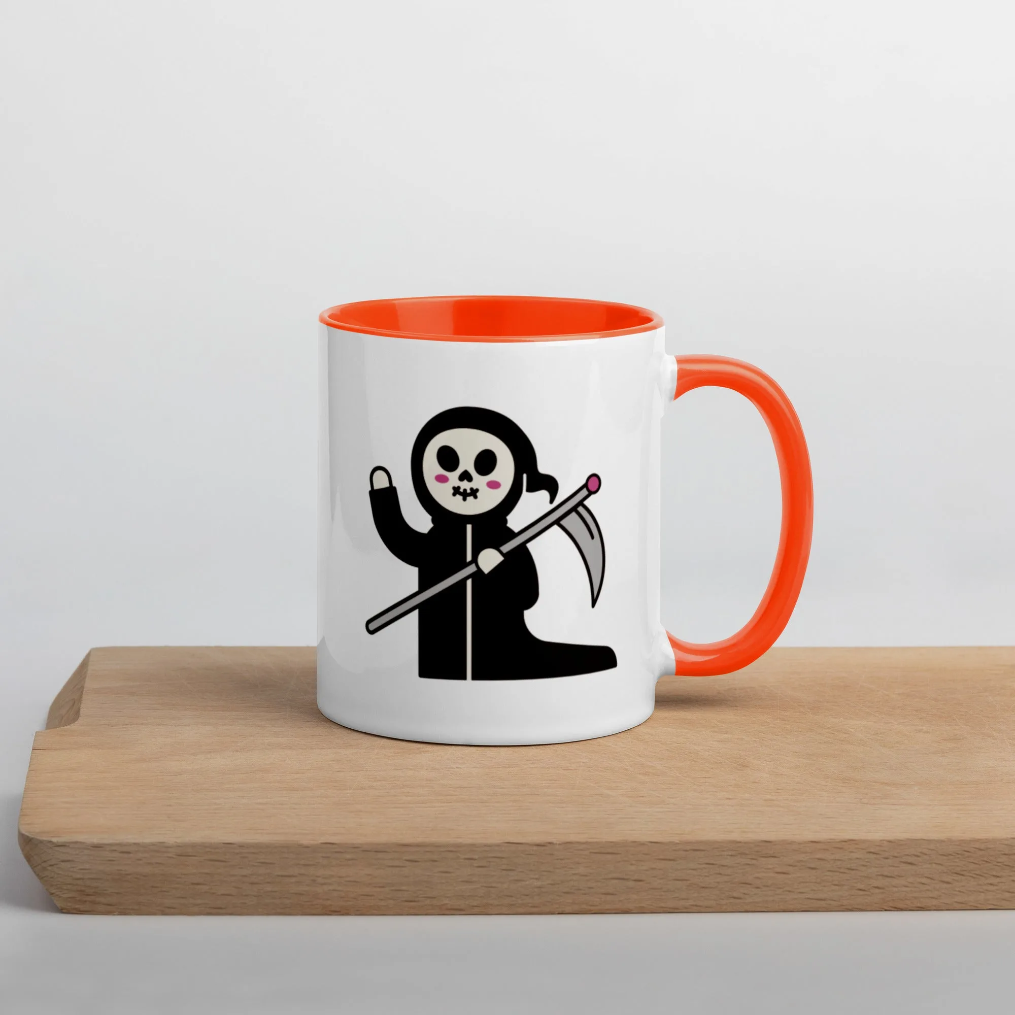 Mug à Intérieur Coloré La Grande Faucheuse – Image 11